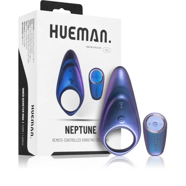 Cockring Vibrant Télécommandé — Neptune by Hueman - Hueman (49,99 €) | Poppers Express