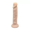 Consolador con ventosa Jelly Booom - Sin testículos - 17,8 cm
