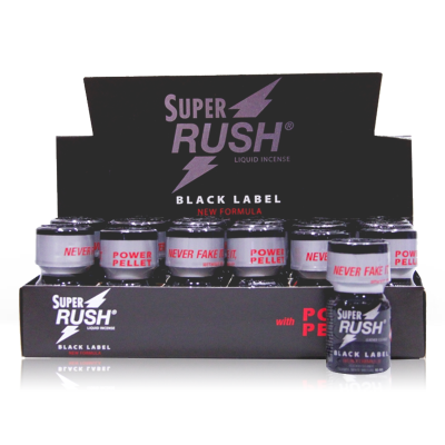 Box 18 Super Rush Black Label 10ml - Prezzo all'ingrosso