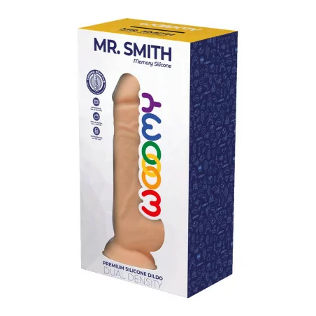 Dildo de Doble Densidad 17.5cm — Mr Smith - Wooomy (22,90 €) | Poppers Express