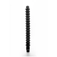 Ribbed Silicone Anal Douche 27 x 2 to 3 cm