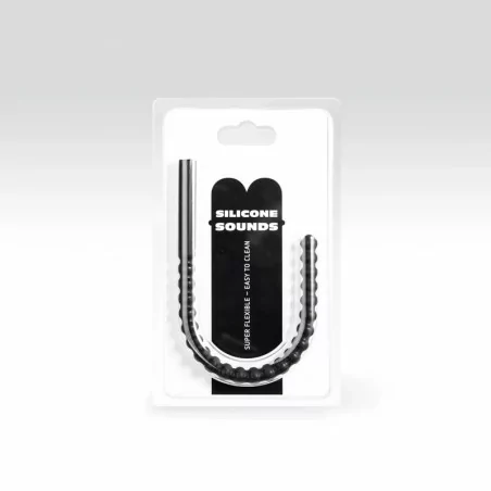 Beaded Silicone Urethral Sound 7-10 mm - SU10 - Silicone Sounds (€21.90) | Poppers Express