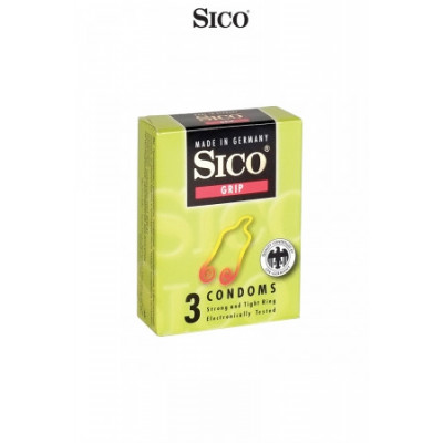3 preservativi Sico GRIP