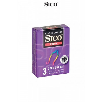 3 flavored condoms - Sico...