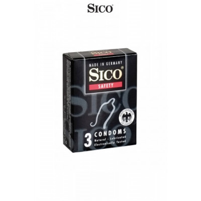 3 Sico SAFETY condoms
