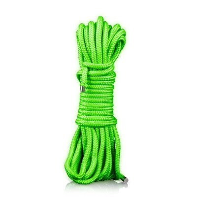 Phosphorescent bondage rope 10m - Ouch