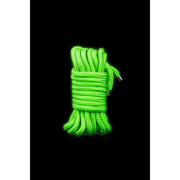 Cuerda bondage que brilla en la oscuridad - 5 metros - Ouch! (23,90 €) | Poppers Express