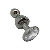 Plug Doble de Strass Diamante L - Lollypop - Wooomy (24,90 €) | Poppers Express