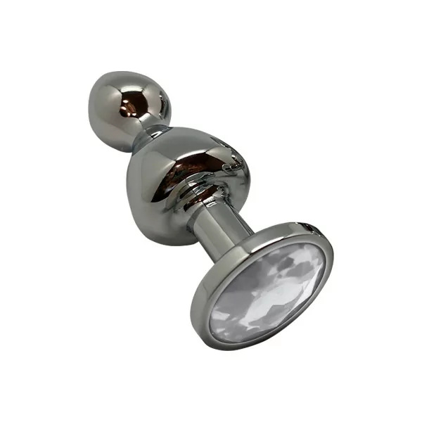 Plug Doble de Strass Diamante L - Lollypop - Wooomy (24,90 €) | Poppers Express