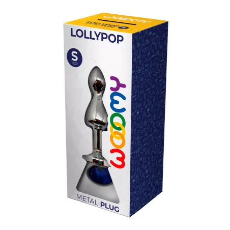 Double Strass Blue Plug S - Lollypop - Wooomy (€17.90) | Poppers Express