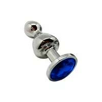Double Blue Jewel Plug M - Lollypop