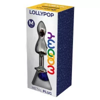 Double Blue Jewel Plug M - Lollypop - Wooomy (€21.90) | Poppers Express