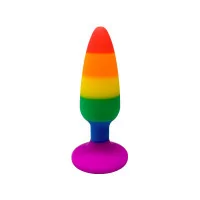 Hiperloo Rainbow Plug – Größe S – 9 x 2,4 cm - Wooomy (26,90&nbsp;€) | Poppers Express
