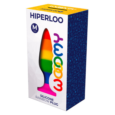 Tapón arcoiris Hiperloo M - Wooomy