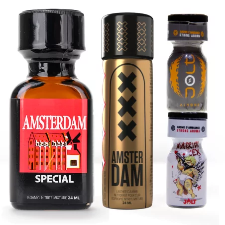 Winter Pack - Offre Promo 4 poppers à durée Limité - (37,57 €) | Poppers Express