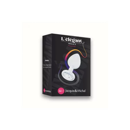 Plug Anal L'élégant Taille S - Jacquie & Michel Toys (12,90 €) | Poppers Express