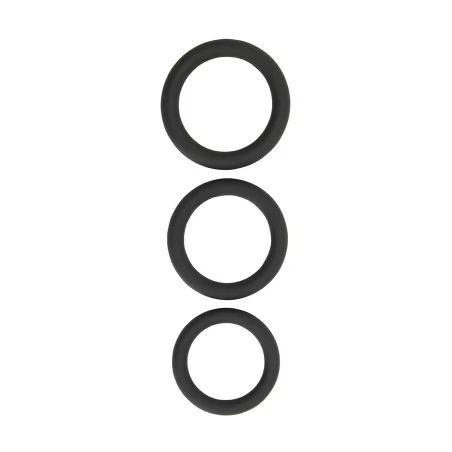 Set of 3 Stretchable Silicone Cockrings - Jacquie & Michel Toys (€12.90) | Poppers Express