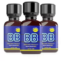 Set van 3 BB Poppers waarvan 1 gratis - (€&nbsp;38,65) | Poppers Express