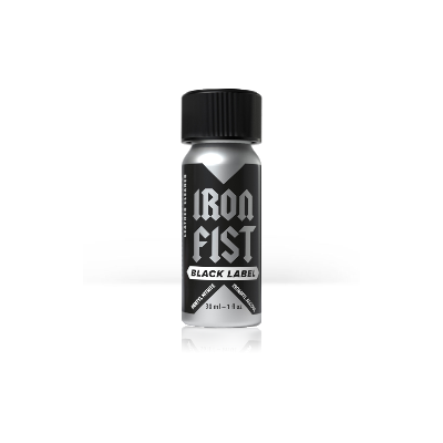 Iron Fist Black Label 30ml - Poppers Intense spécial Fist