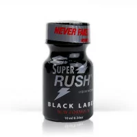 Super Rush Black Label 10ml - Poppers Rush (9,90&nbsp;€) | Poppers Express