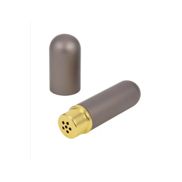 Litolu Poppers-Inhalator grau (Alu & Glas) - Litolu (9,90&nbsp;€) | Poppers Express