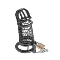 Jaula de Castidad Matrix Black - XXX Dreamtoys