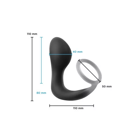 Slingshot: Plug di Stimolazione Prostatica con Cockring - NS Novelties (34,90&nbsp;€) | Poppers Express