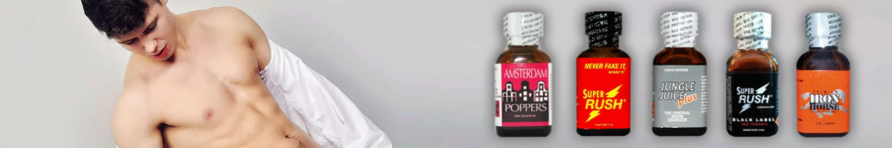 Comprar Poppers: Entrega discreta em França, Suíça e Bélgica